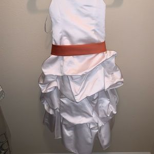 A dress perfect for flower girls and weddings!